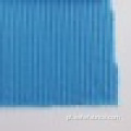 Camisola de confecção de malhas azul da tela do poliéster do Spandex de Hacci